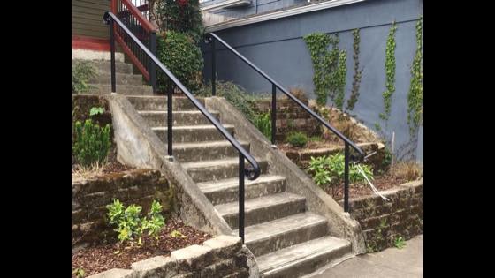 Floating Staircases — custom metal fabrication by NW Iron Works, Vancouver WA
