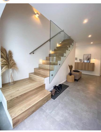 Floating Staircases fabricated and installed by NW Iron Works in the Portland-Vancouver metro