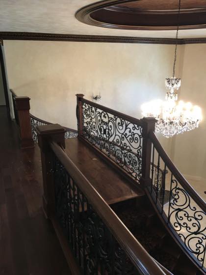 Curved & Grand Stairs — custom metal fabrication by NW Iron Works, Vancouver WA
