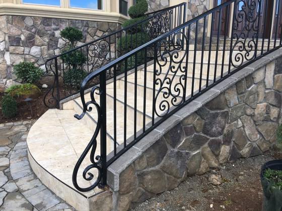 Custom curved & grand stairs built in our Vancouver, WA shop