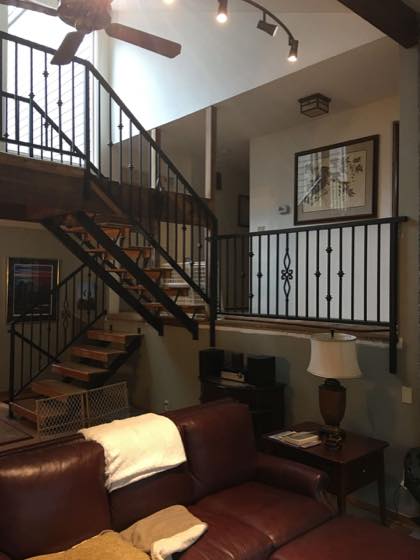 Curved & Grand Stairs — custom metal fabrication by NW Iron Works, Vancouver WA