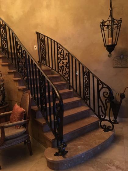 Custom curved & grand stairs built in our Vancouver, WA shop