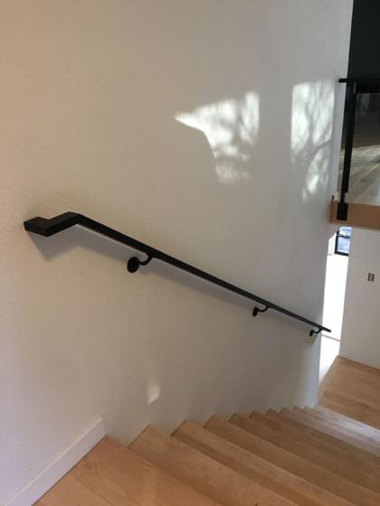 Steel Railings fabricated and installed by NW Iron Works in the Portland-Vancouver metro