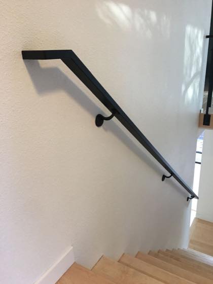 Steel Railings project by NW Iron Works — scanned, laser-cut, and installed by our own crew