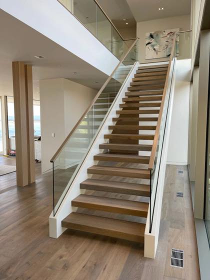 Steel Railings project by NW Iron Works — scanned, laser-cut, and installed by our own crew
