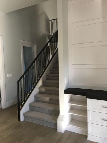 Custom steel railings built in our Vancouver, WA shop