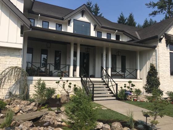 Steel Railings project by NW Iron Works — scanned, laser-cut, and installed by our own crew