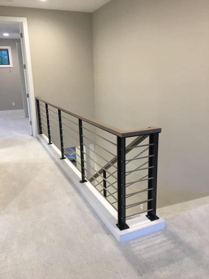 Custom steel railings built in our Vancouver, WA shop