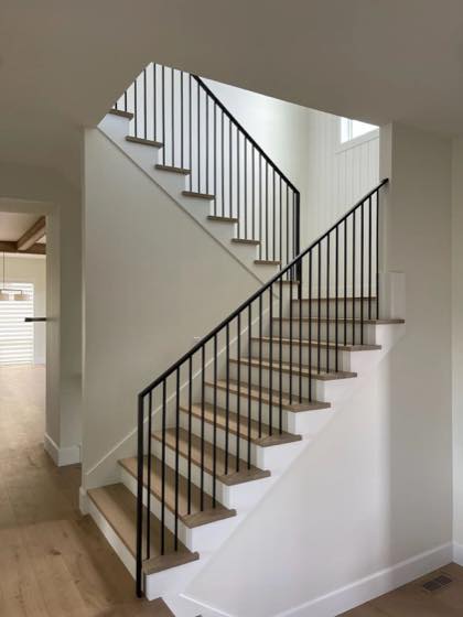 Steel Railings — custom metal fabrication by NW Iron Works, Vancouver WA
