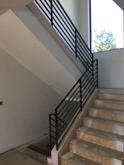 Custom steel railings built in our Vancouver, WA shop