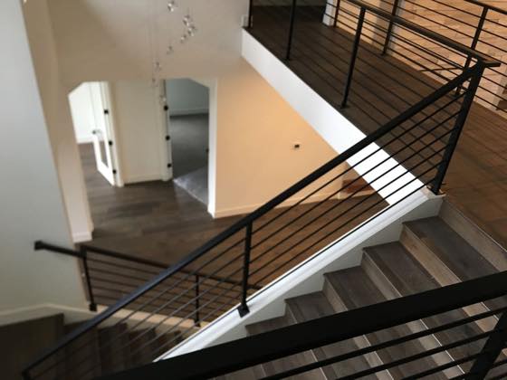 Steel Railings fabricated and installed by NW Iron Works in the Portland-Vancouver metro