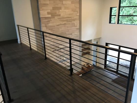 Custom steel railings built in our Vancouver, WA shop