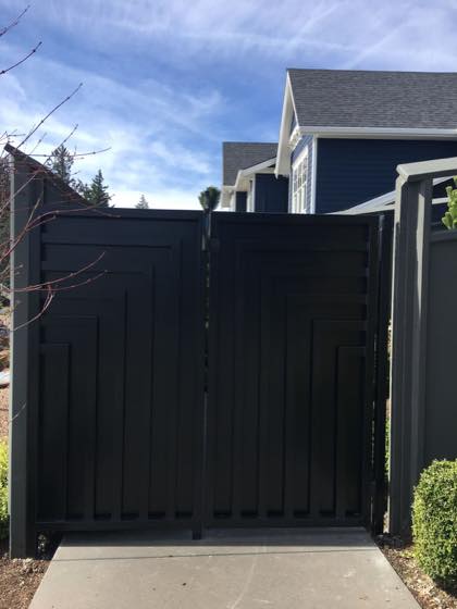Gates & Fencing fabricated and installed by NW Iron Works in the Portland-Vancouver metro