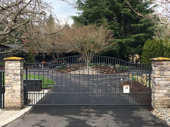 Gates & Fencing fabricated and installed by NW Iron Works in the Portland-Vancouver metro