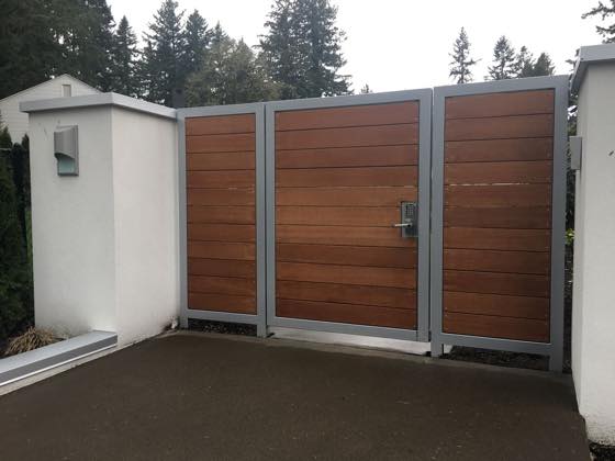Custom gates & fencing built in our Vancouver, WA shop