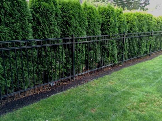 Gates & Fencing project by NW Iron Works — scanned, laser-cut, and installed by our own crew