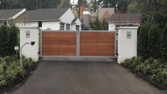 Gates & Fencing fabricated and installed by NW Iron Works in the Portland-Vancouver metro