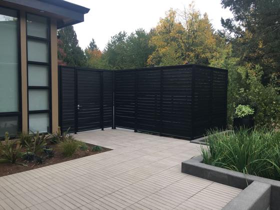 Gates & Fencing fabricated and installed by NW Iron Works in the Portland-Vancouver metro