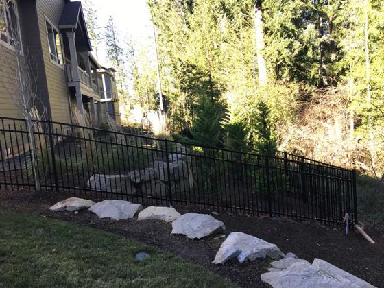 Gates & Fencing project by NW Iron Works — scanned, laser-cut, and installed by our own crew
